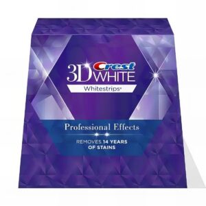 Crest Professional Effects Teeth Whitening Strips Box – Advanced Home Whitening Solution